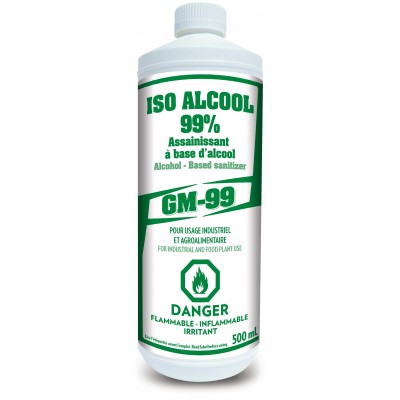GM-99 - ISO ALCOOL 99% - 500ml